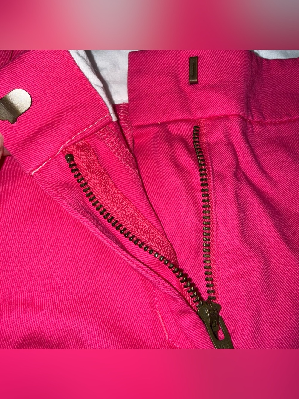J. Crew Women’s sz 6 Bright Hot Pink Cotton Classic Chino Casual Shorts new nwt - Picture 6 of 11
